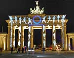 Brandenburger Tor beleuchtet