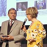 Horst Lommler und Andrea Ballschuh Horst Lommler und Andrea Ballschuh