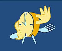 Essen gegen die innere Uhr Essen gegen die innere Uhr