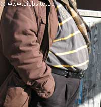 Adipositas und Folgeerkrankungen wie unter anderen Diabetes Typ 2.